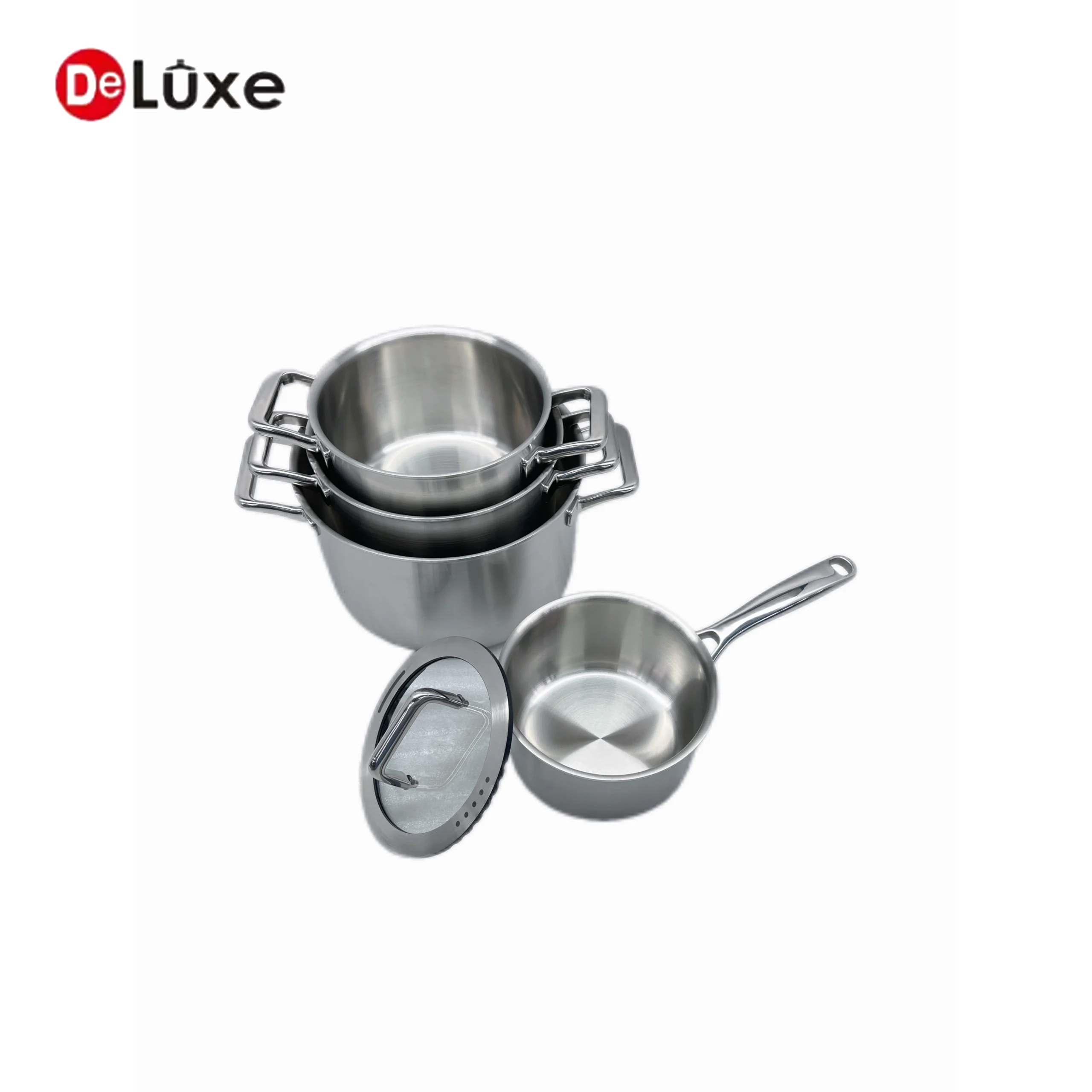 stackable-stock-pot-sauce-pan-cookware-set-wholesale